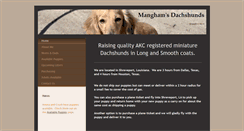 Desktop Screenshot of manghamsdoxies.com